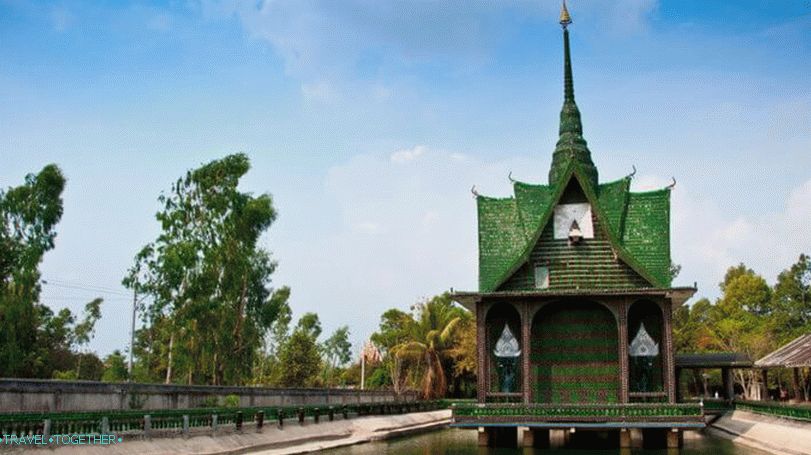 Temple of Wat Lan Kuat in the province of Sisaket