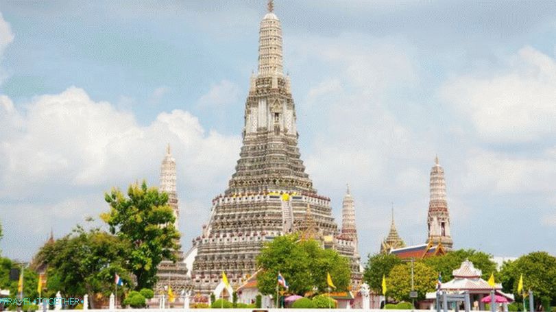 Wat Arun Temple in Bangkok