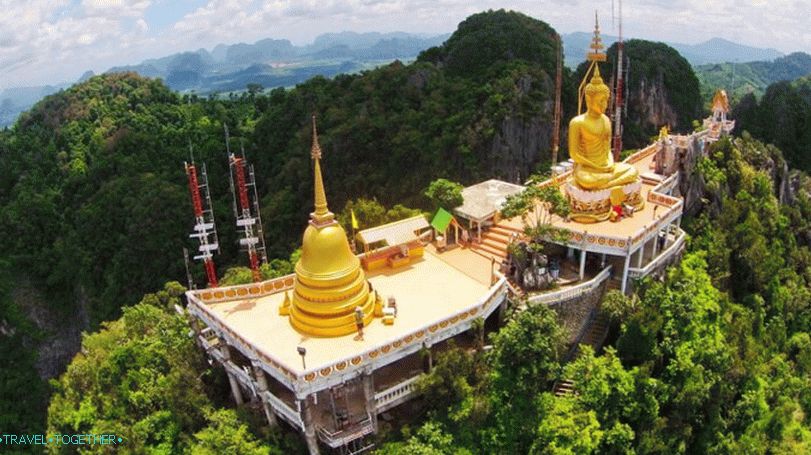 Wat Tham Suea Temple in Krabi