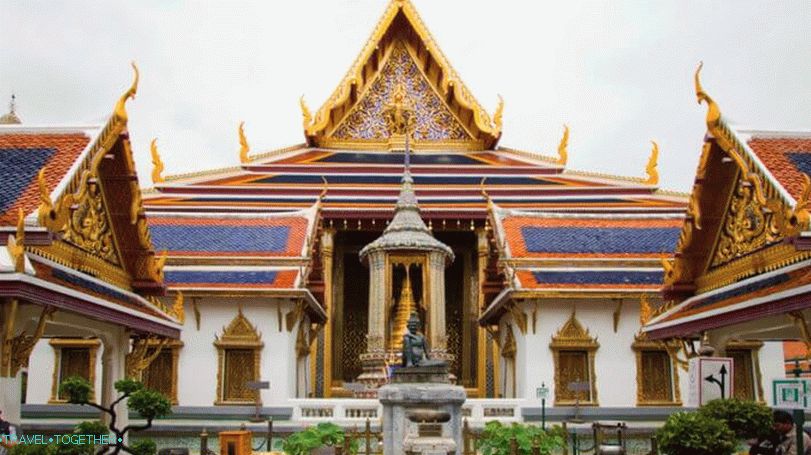Wat Phra Kaeo Temple in Bangkok