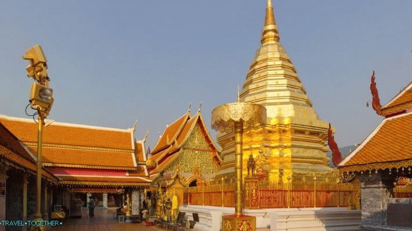 Wat Phra That Doi Suthep Temple in Chiang Mai Province