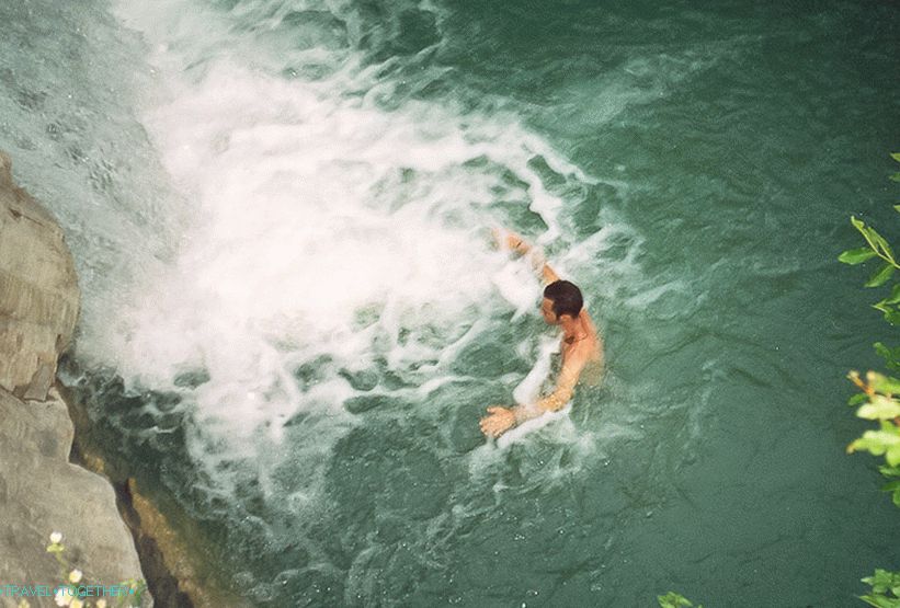 Icy waterfall every day