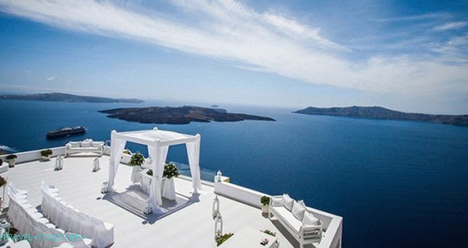 5 most beautiful wedding venues in Greece according to the version