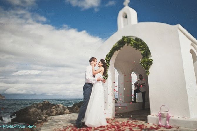 5 most beautiful wedding venues in Greece according to the version