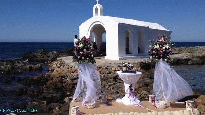 5 most beautiful wedding venues in Greece according to the version
