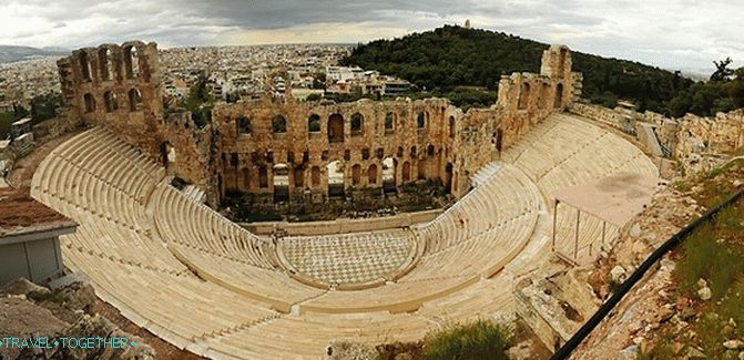 Theater of Dionysus in Athens