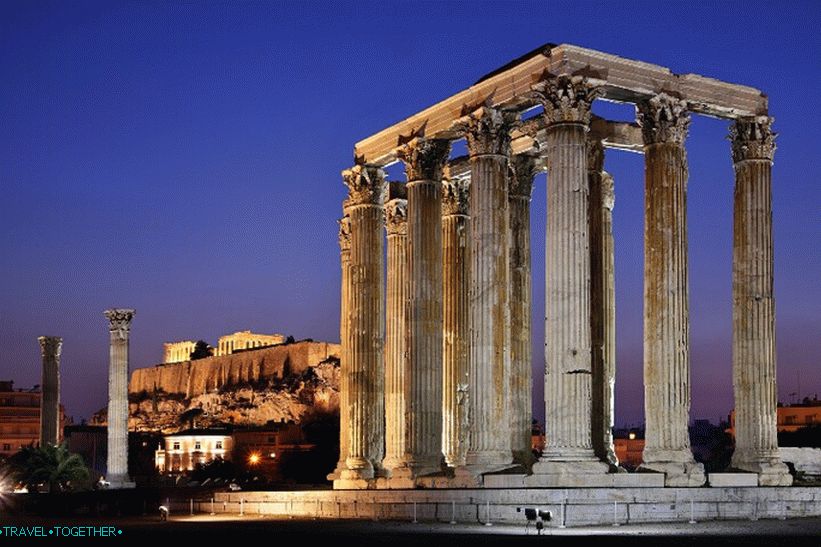 Temple of Olympian Zeus or Olympion