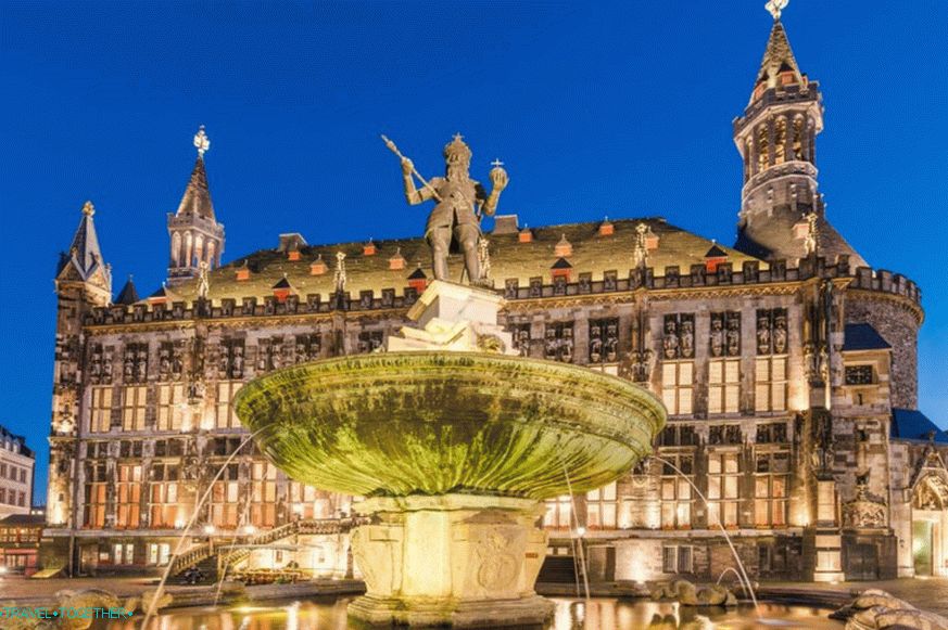 Fountain near the town hall