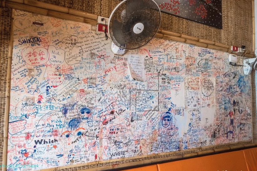 Amp Cafe on Phi Phi Don Island - a small Thai cafe