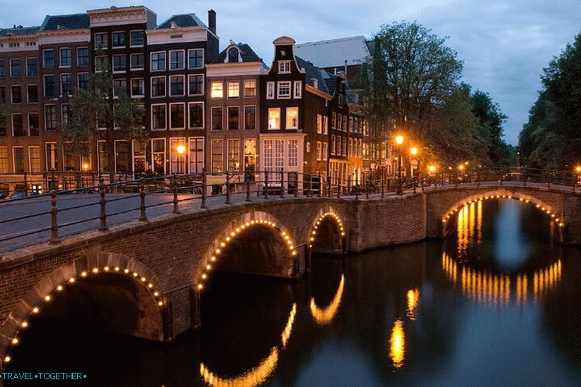 Bridges and canals of Amsterdam