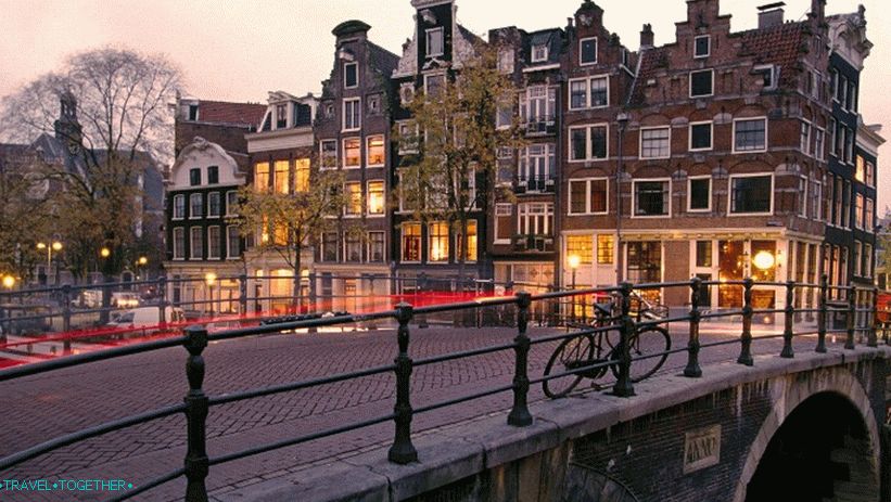 Brouwersgracht  in the historic center
