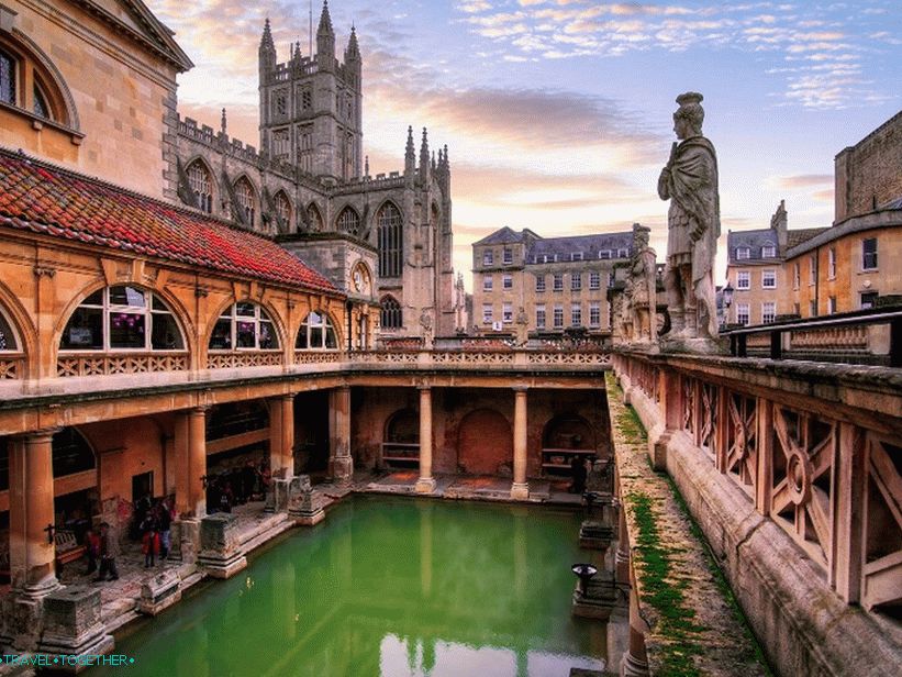 Roman terms in the city of Bath