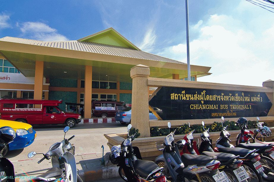 Arcade Bus Terminal - New Bus Terminal Building in Chiang Mai