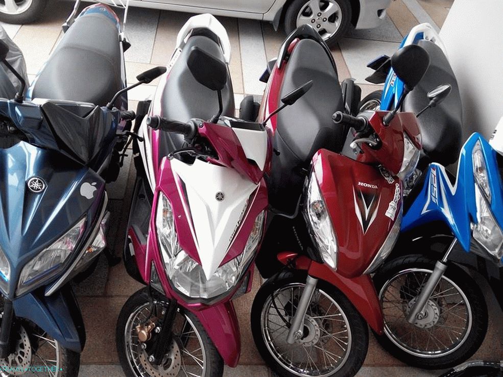 Rent a bike in Chiang Mai near Kosti