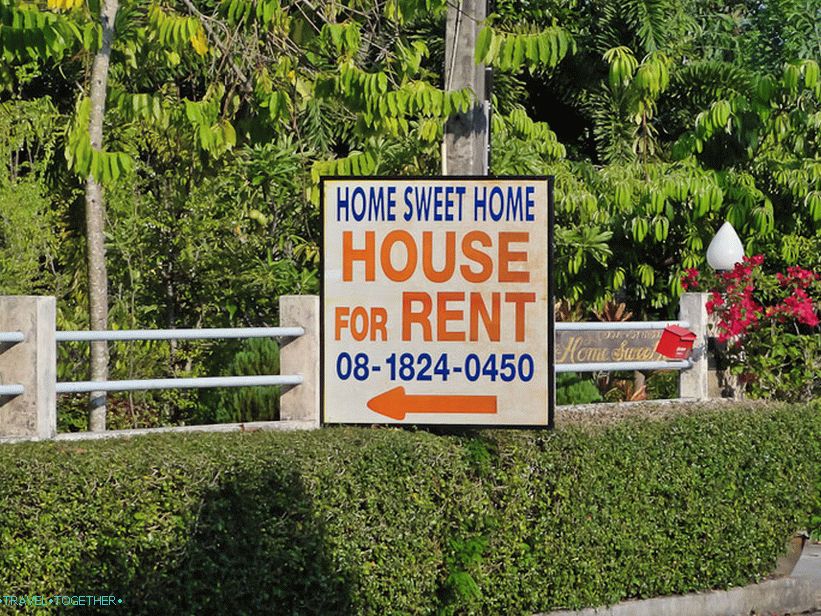 House for Rent Plates