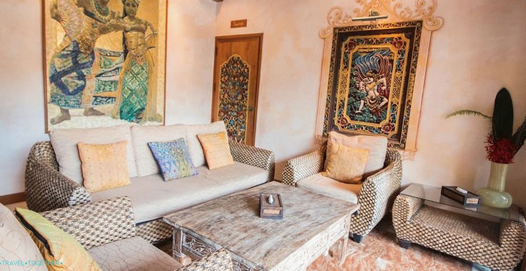 Villa with Balinese design