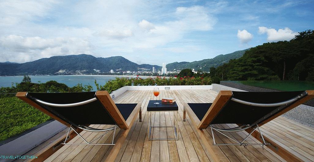 Ukromnaya villa on the party Patong