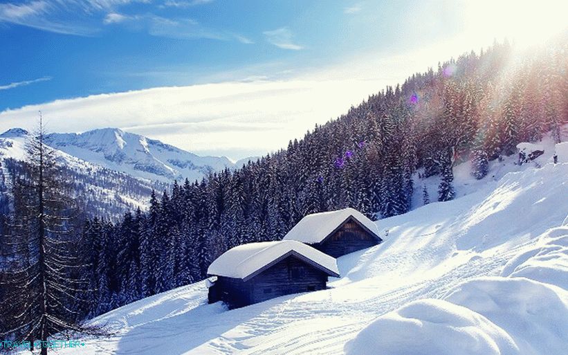 Winter in the Alps