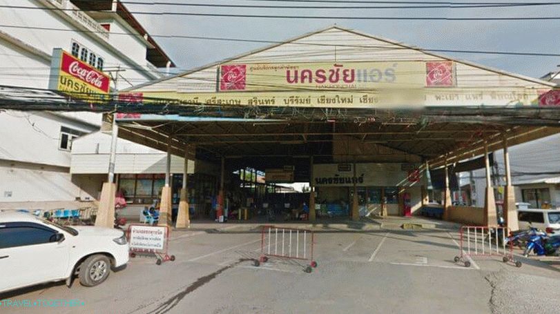Nakhon Chai Bus Station in Pattaya