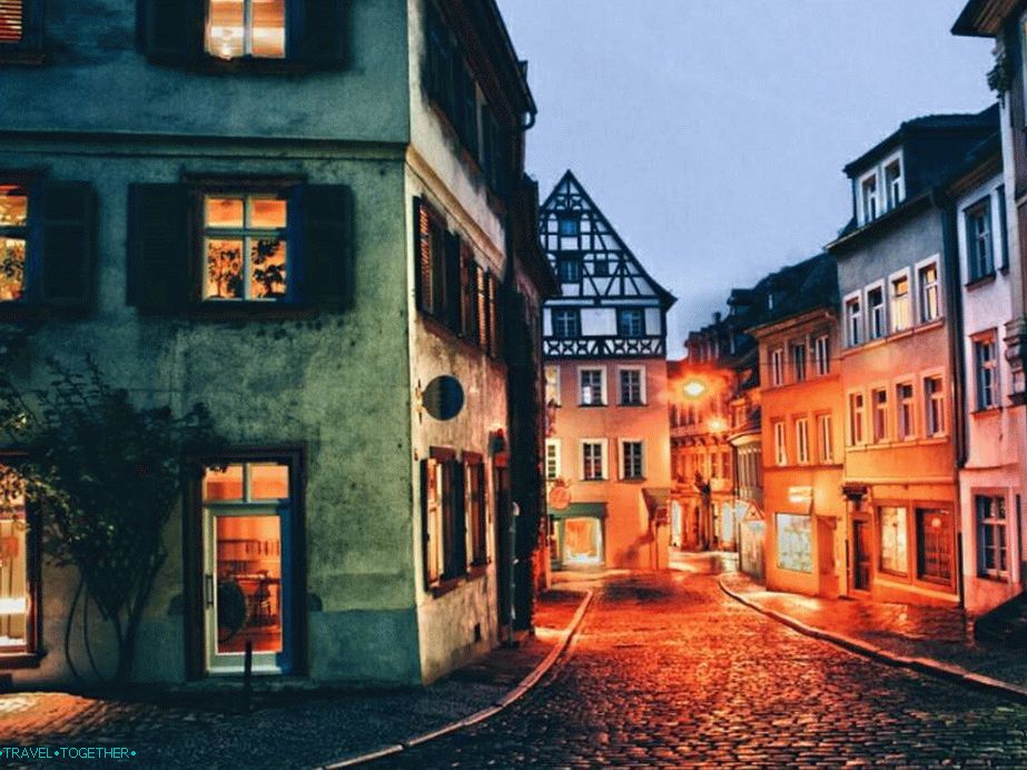 Old streets of Bamberg