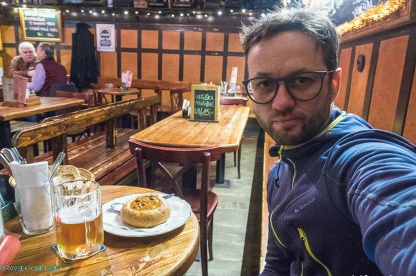 U Sadu Bar - one of the best pubs in Prague