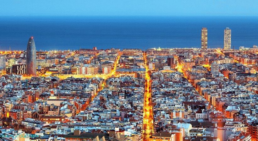 Panorama of Barcelona