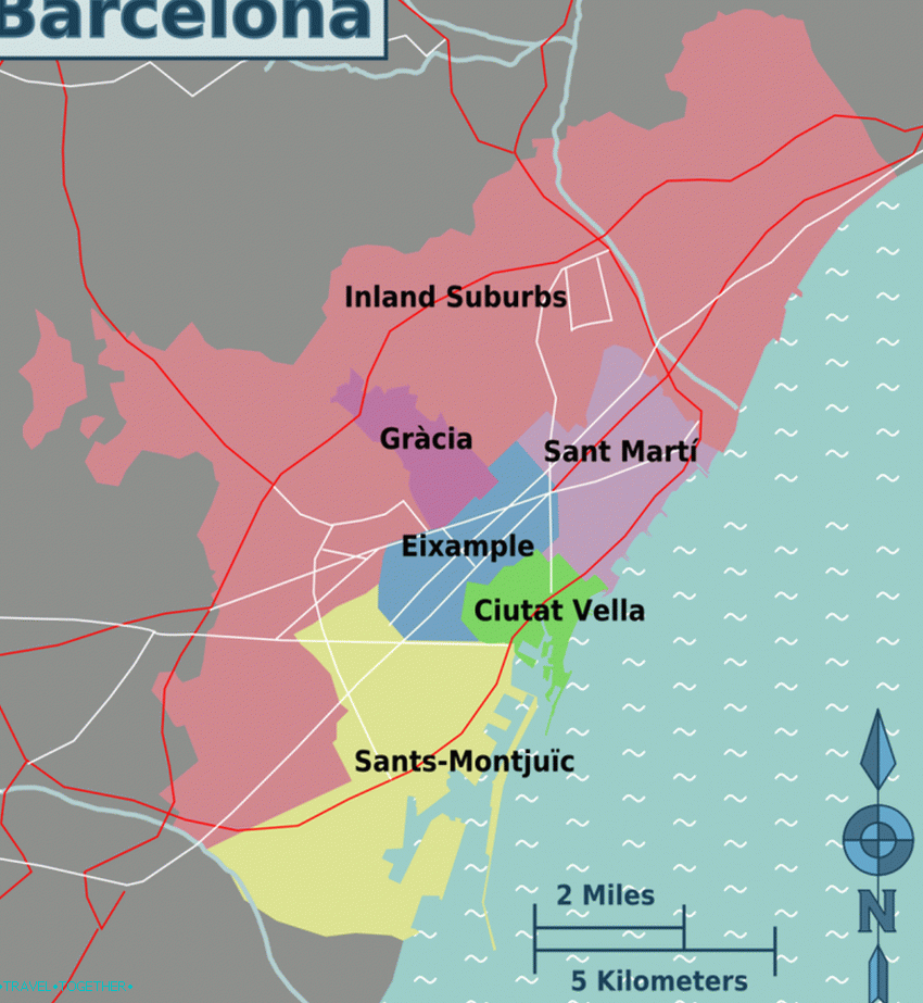 Districts of Barcelona
