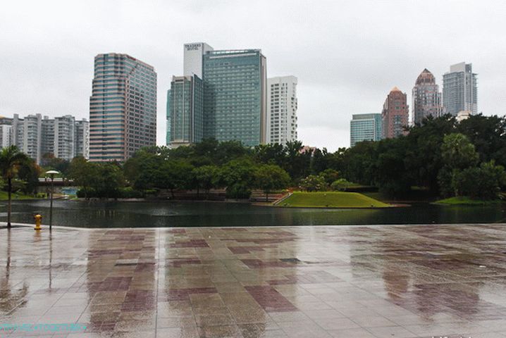 KLCC Park next to the twin towers