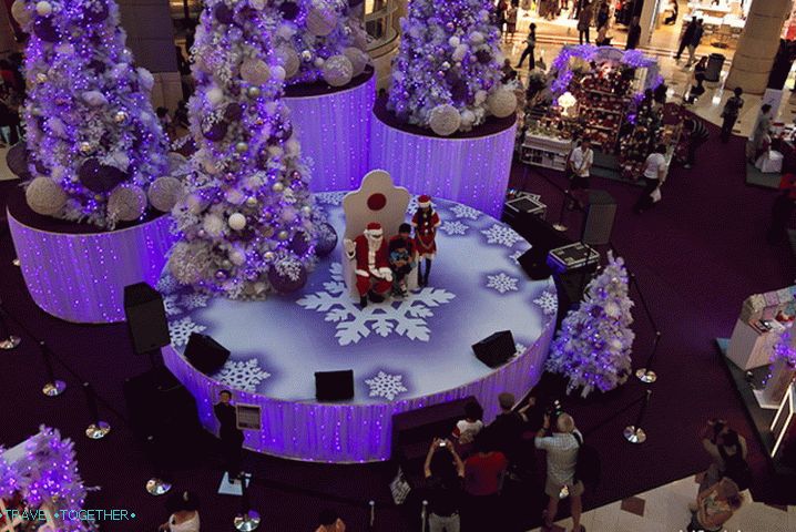 New Year's Eve at the Petronas Towers Mall