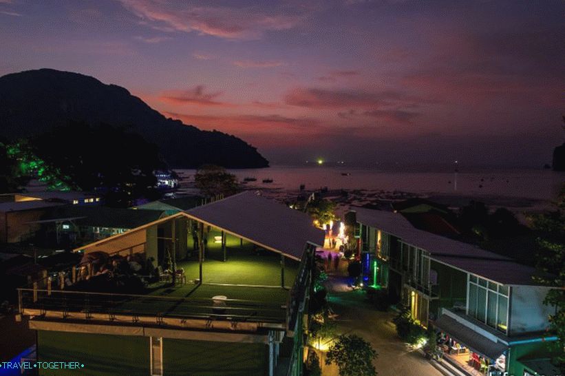 Tower for salvation from the tsunami on Phi Phi Don