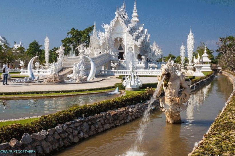The White Temple of Thailand (Wat Rong Khun) - a beautiful fairy tale in the flesh