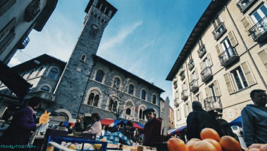 Market in the historical center