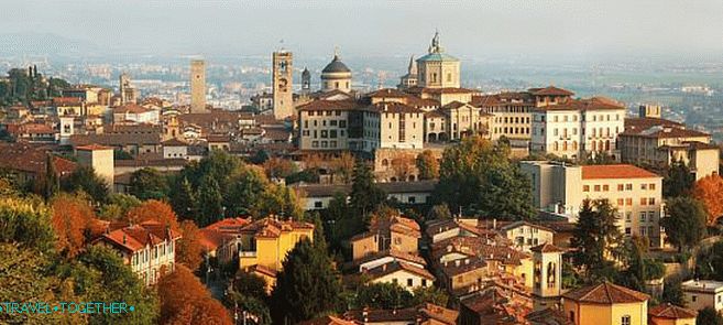 Panorama of Bergamo
