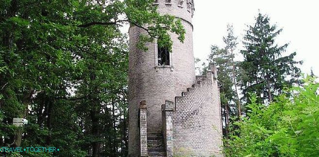 Observation tower on Ded's mountain