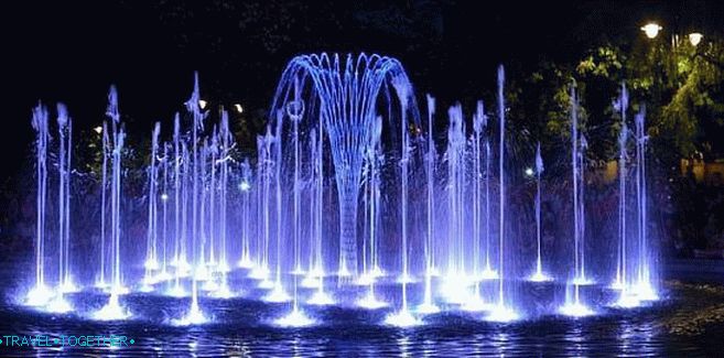 Musical fountain