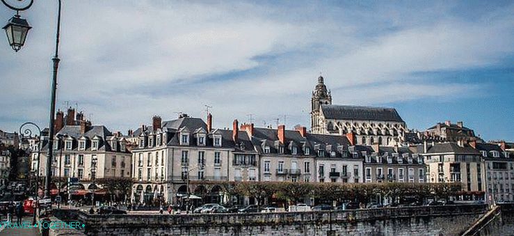 The historical part of Blois