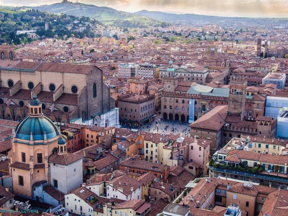 Panorama of Bologna