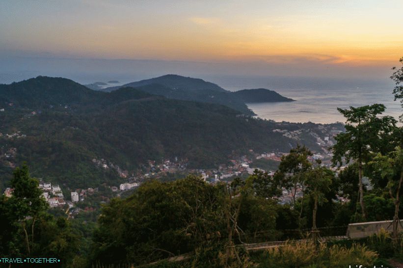 Big Buddha on Phuket and the lookout - the main attraction