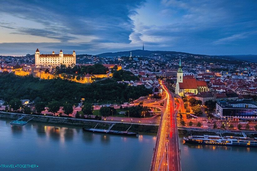 Panorama of Bratislava