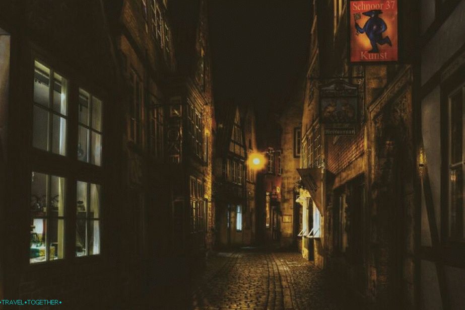 Old Bremen streets