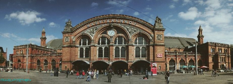 Railway Station in Bremen