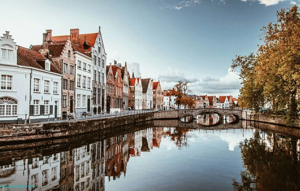 The historical center of Bruges