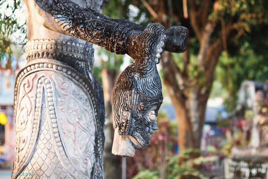 We chop the head from the shoulder