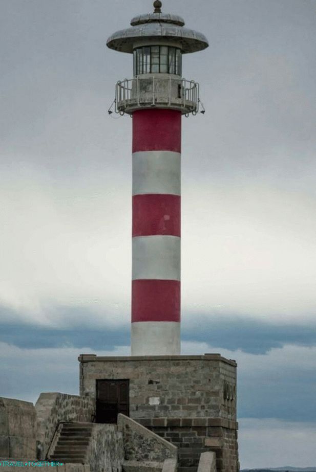 Lighthouse in the port