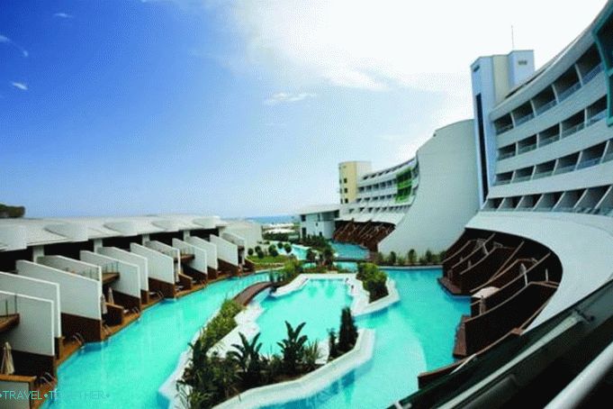 Sea holidays in Turkey in a five-star hotel