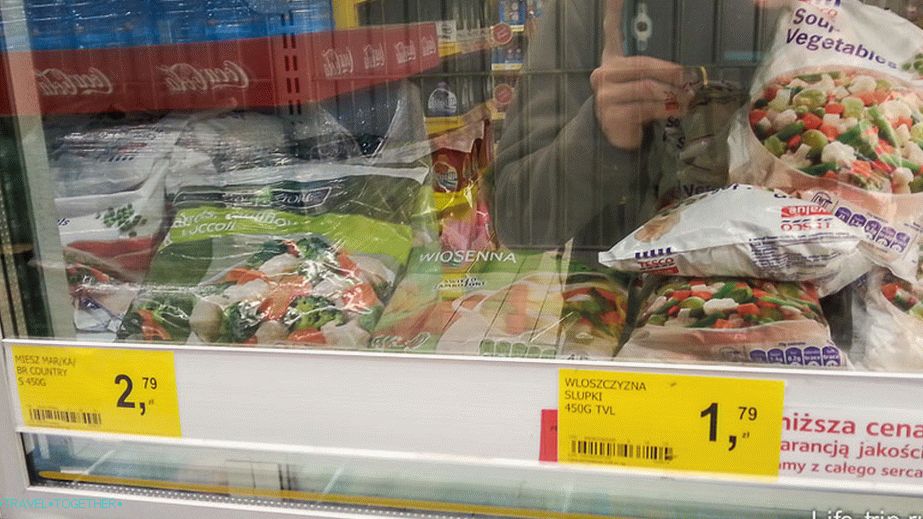 Frozen vegetables are quite inexpensive