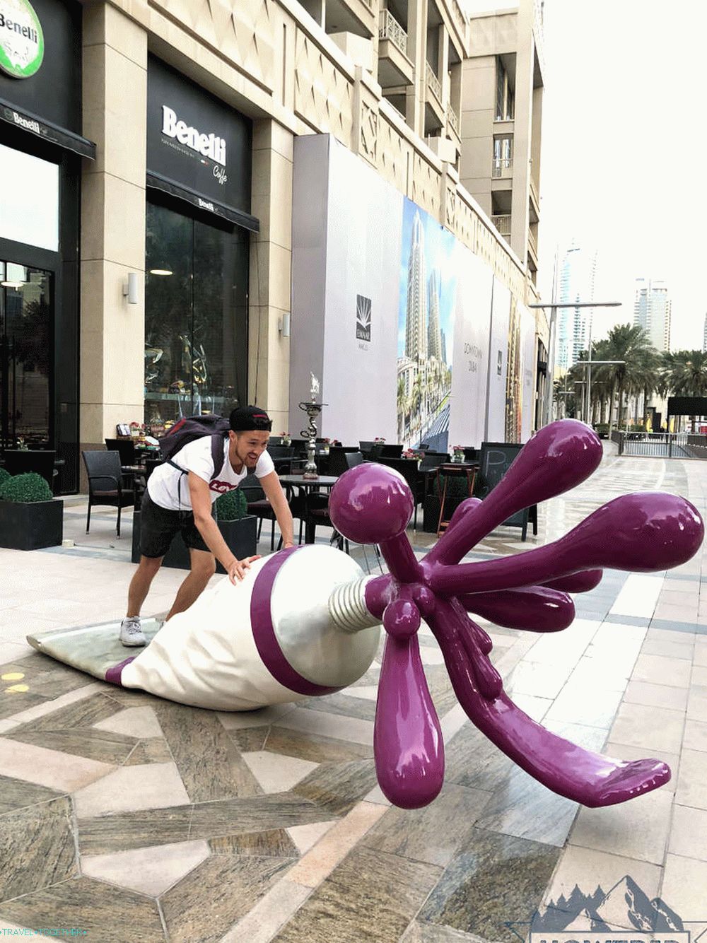 Burj Khalifa from Bin Rashid Boulevard