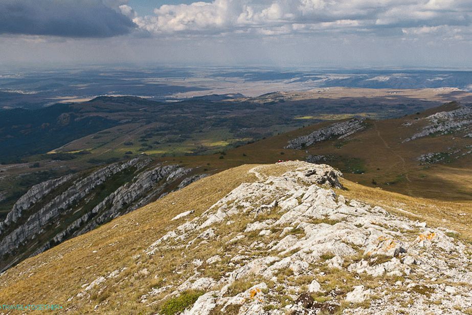 View from Eklizi-Burun on Chatyr Dag plateau