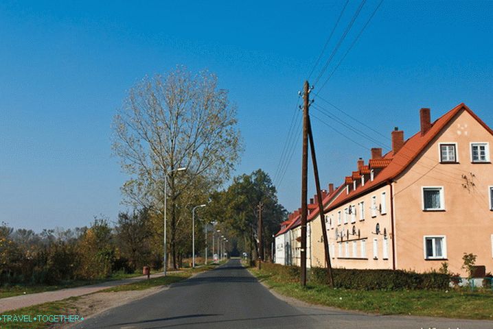 Czech Republic and houses with a tiled roof