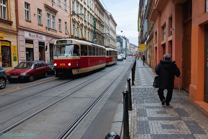 In Prague, run our ..., oh - their trams